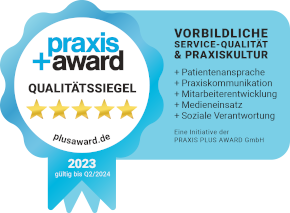 PraxisPlusAward Qualitaetssiegel 5 klein